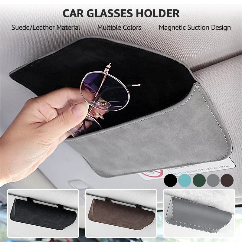Auto Brillenetui Organizer Lagerung Auto Brillenetui Brillenbox für Auto Sonnenblende Organizer Sonnenbrillen für BMW Brillenetui
