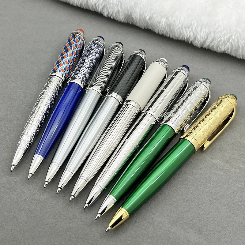 

Yamalang Luxury Ca High Quality Metal Ballpoint Pen Stationery Office Writing Ball Pens With Gem Top