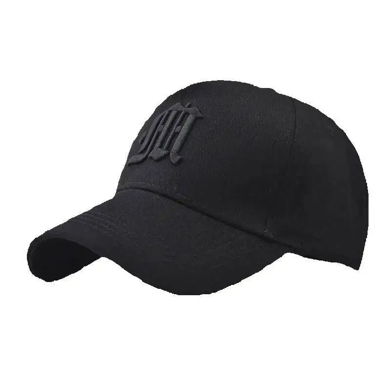 

New Outdoor Trendy Pure Cotton B Letter Baseball For Men And Women Plaid Duckbill Cap Fashion Hat