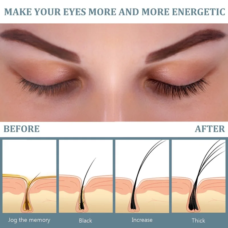 Sérum pour les cils à croissance rapide, produit de soins pour les yeux, effet naturel et liftant, efficace, style coréen, 2024