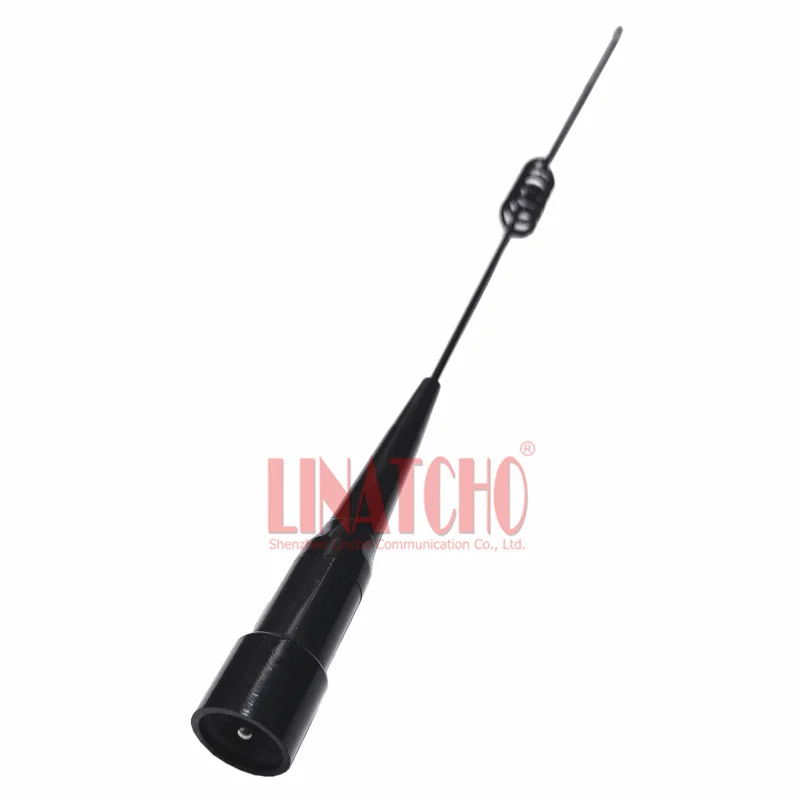 230MHz 433MHz 460MHz Black Omni Whip Car Radio PL259 Antenna