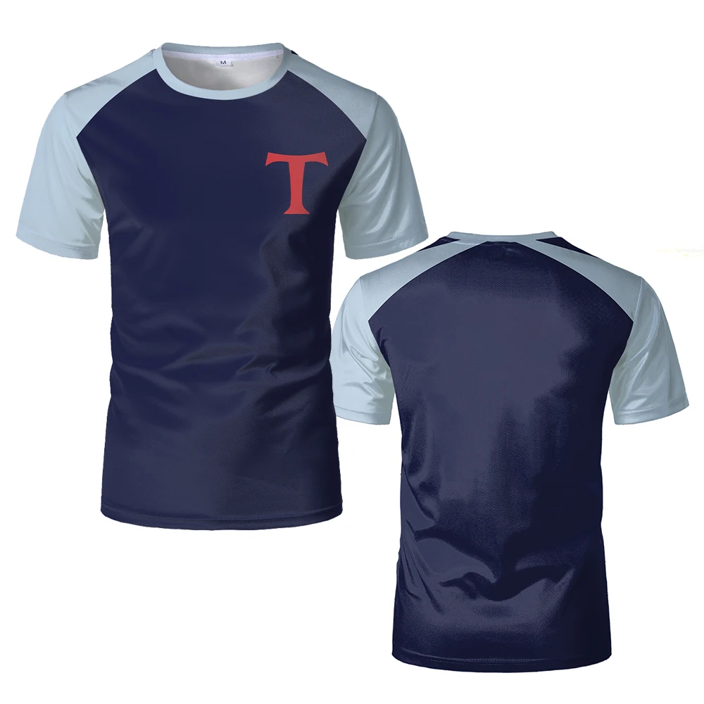 Men's T-shirt No. 10 Tsubasa Captain 3D printed adult outdoor casual fashion quick-drying breathable short-sleeved summer