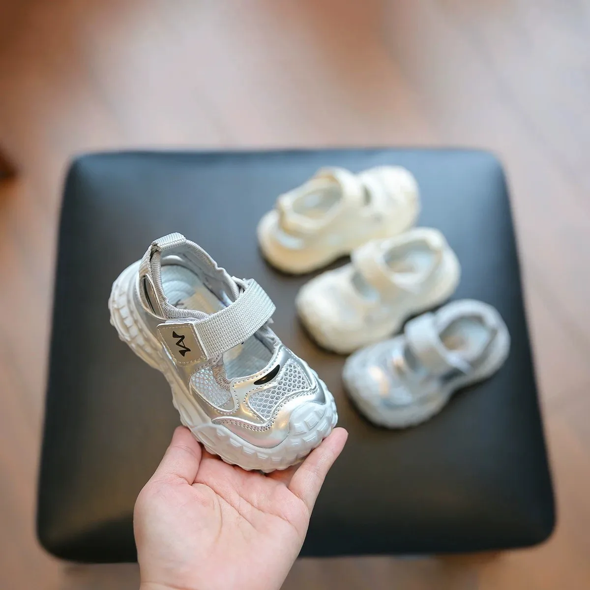 

Summer Toddler Shoes Breathable Cut-outs Kids Sneakers Boys Girls tennis Shoes Child Soft Non-slip School Casual Shoes JY05231