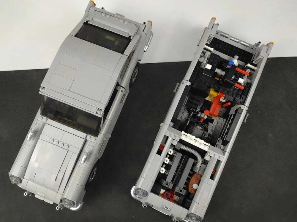 الصندوق الأصلي متوفر في المخزون 007 سلسلة سيارات جيمس بوند تك 1295 قطعة 10262 اللبنات مارتن ديسيبل سيارة الهالوين ، هدايا عيد الميلاد #5