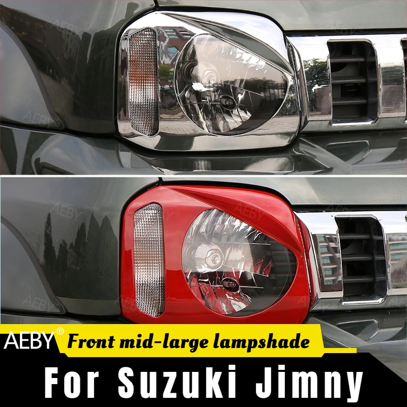 

For Suzuki Jimny 2012-2017 Front grille headlight cover fog light frame,China grille headlight,iron cover,external accessories