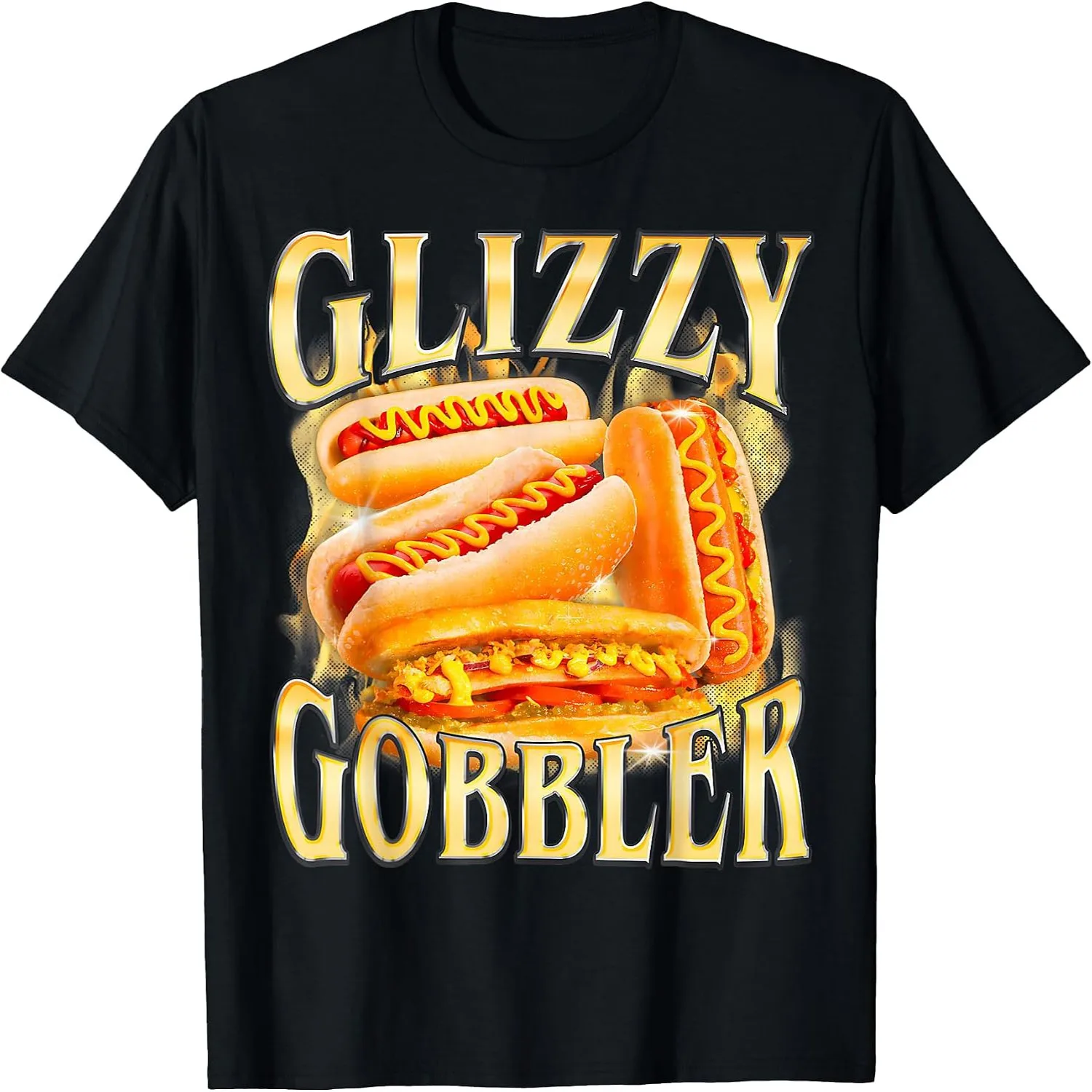 Funny Glizzy Gobbler Meme Hilarious Hot Dog Glizzy Lovers T-Shirt