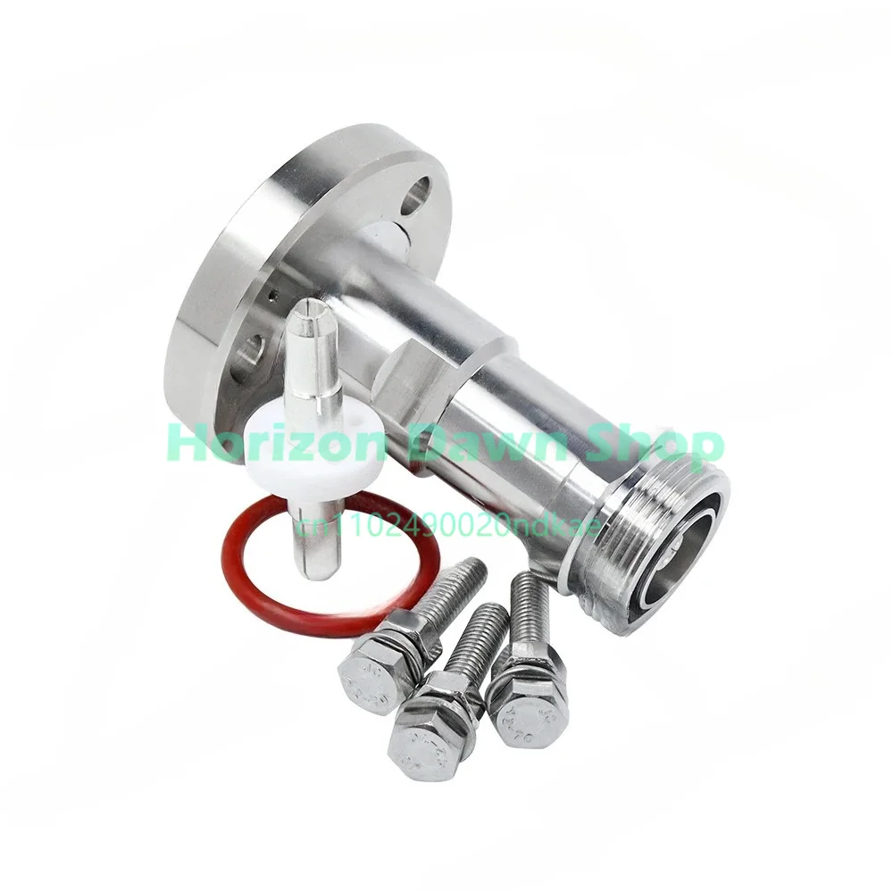 RF Coaxial Adapter Connector Cable 7/16 Din Female to 7/8 EIA Type 3 Converter Copper Contact Adapter