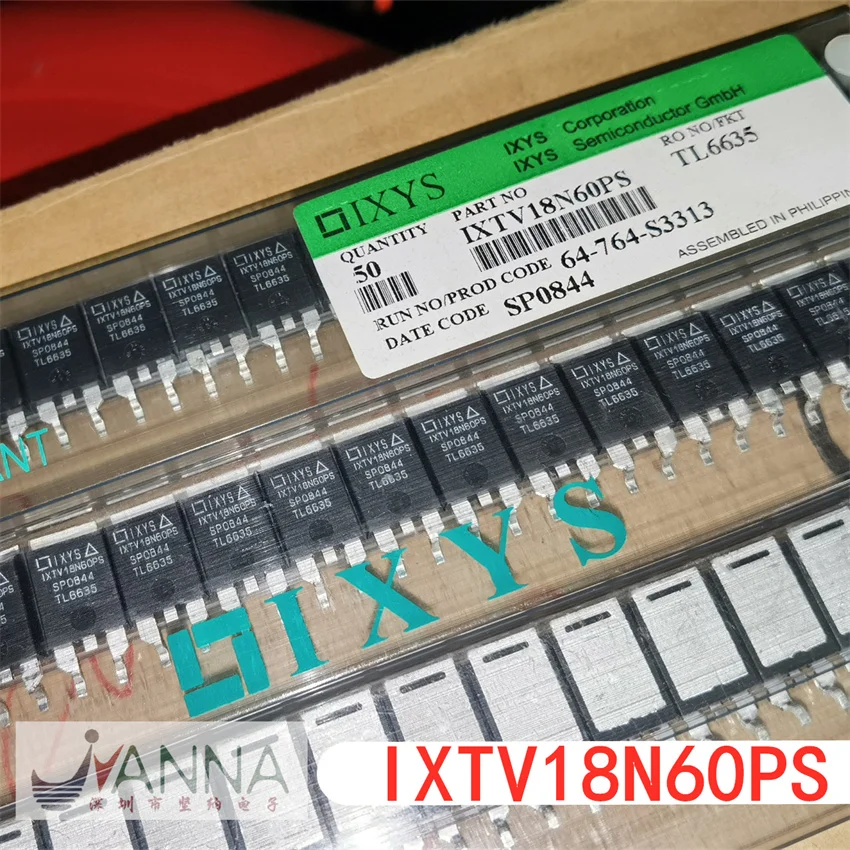 IXTV18N60PS trioda mocy PLUS220-nowa dostawa SMD
