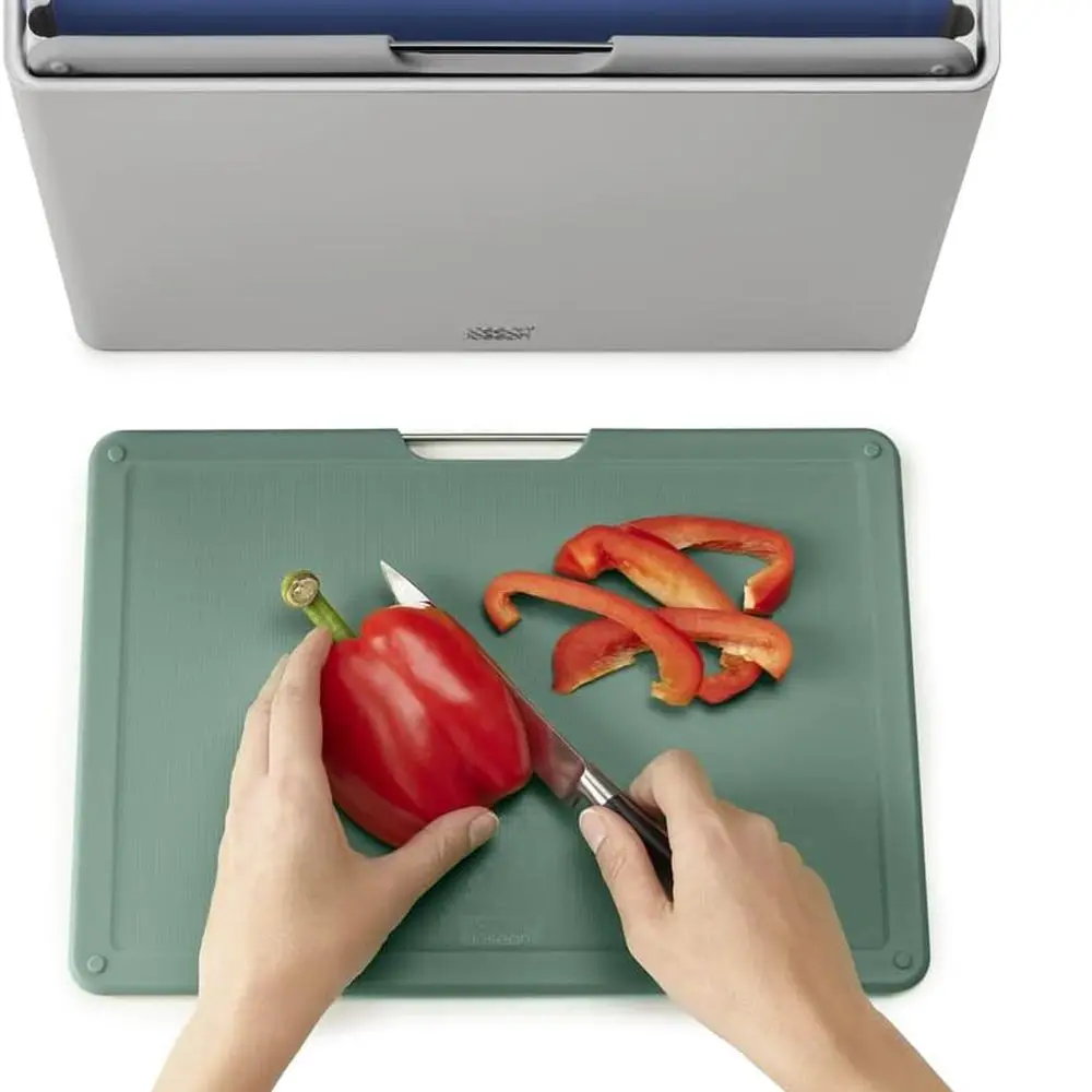 ชุดเขียงขนาดใหญ่สีเงิน 4 ชิ้น