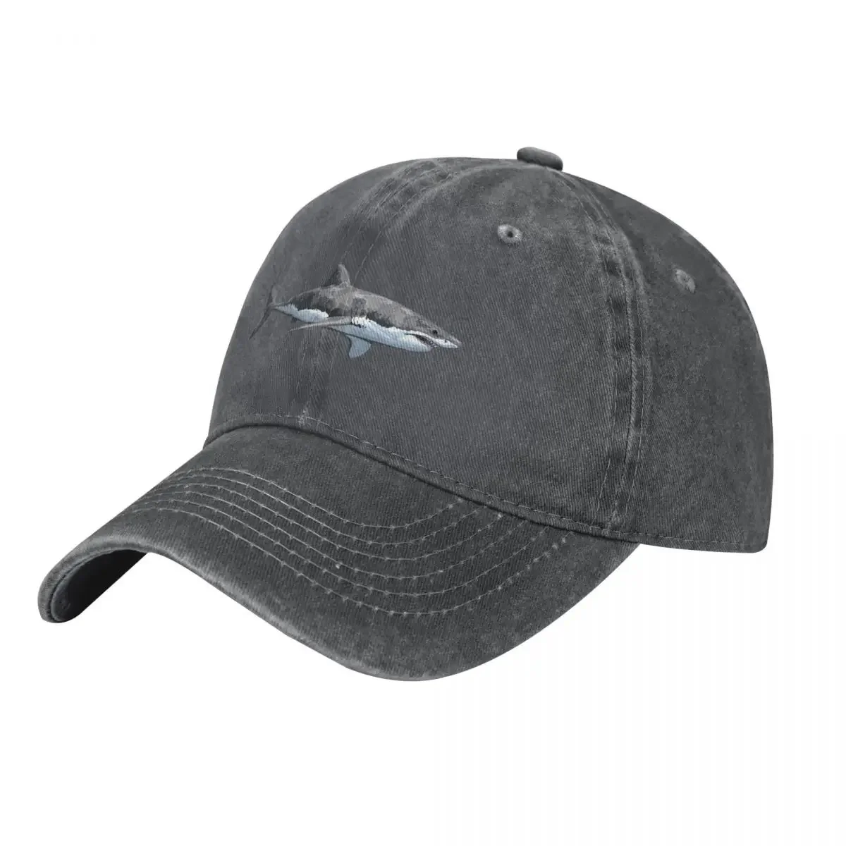 

Great White Shark Baseball Cap golf hat genuine Custom Cap Hats Man Women's