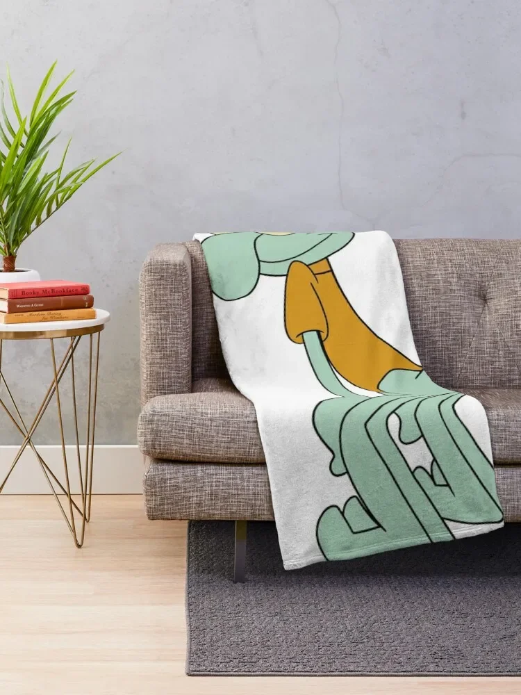 Squid Dancing Throw Blanket Blankets For Baby sofa bed Soft Blankets