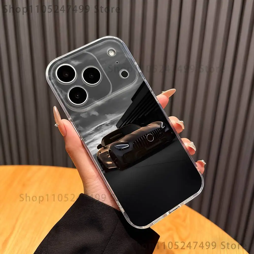 Cool Domineering M-Mercedes-ES Phone Case For iPhone 16,15,17,12,13,14,11 Max,Pro,Plus,X,XS,XR,SE4,E Mini Transparent Cover view 3