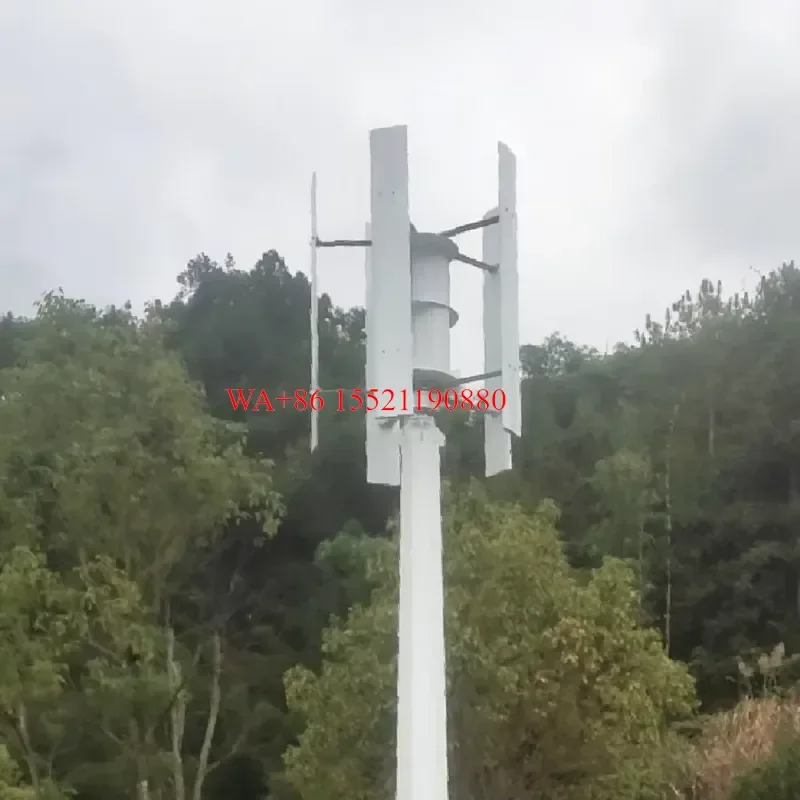 WMWMNU 300W 400W 500W 600W Wind Energy Generator Off-grid Breeze Start Wind-solar Complementary 12V 24V 48V Vertical Axis