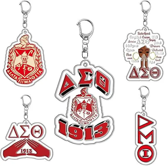

Greek Letters Acrylic Keychain Anime Peripheral Pendant Accessories Key Ring Friends Girl Gift Choice Tiki