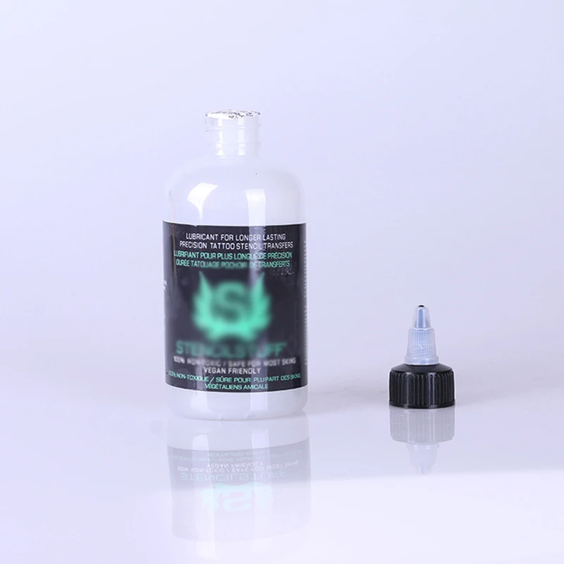 Tattoo Transfer Gel Solution, Stencil Application Gel Works Great for Carbon and Marker Stencils, Tattoo Stencil Gel, 8OZ 250ml