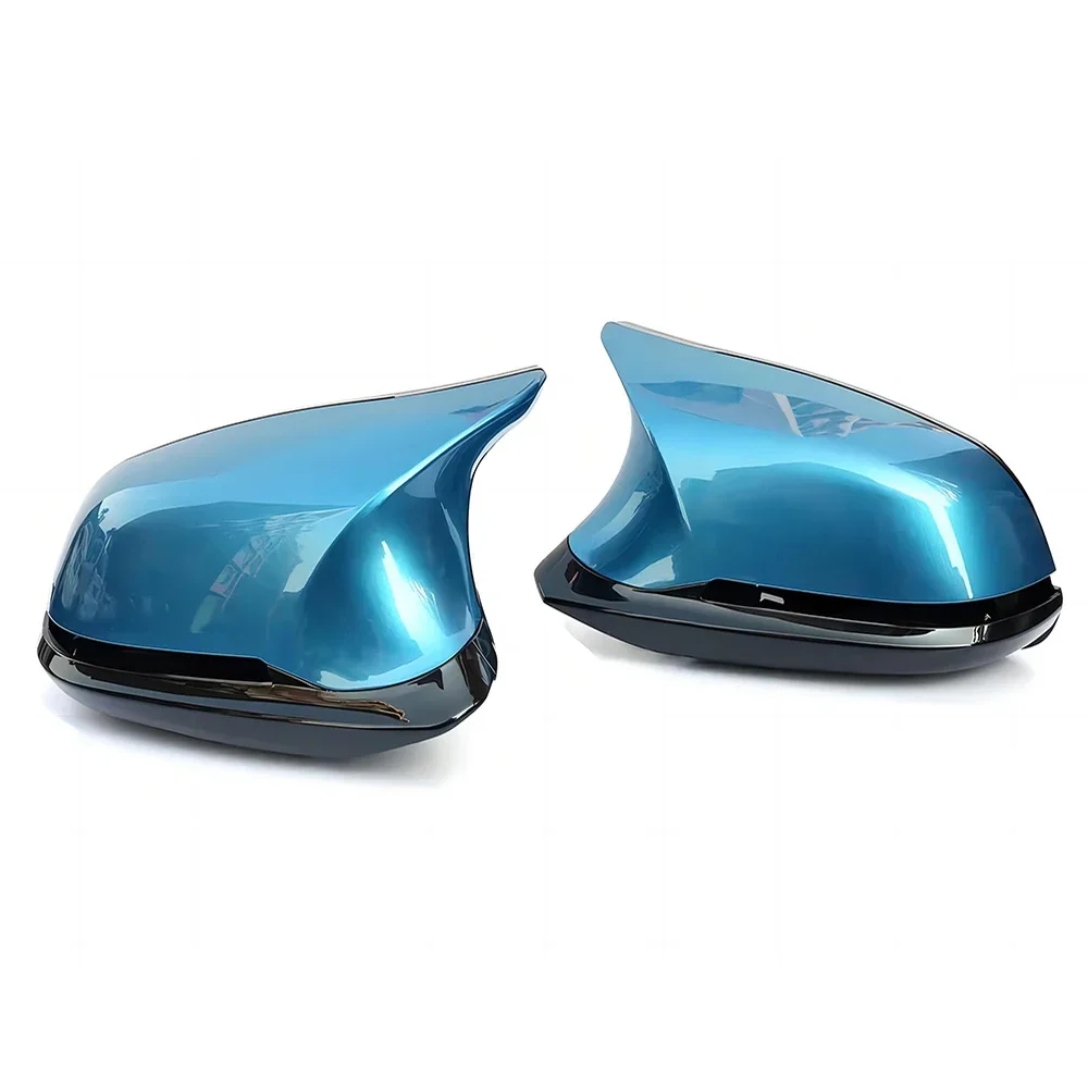 F80 Style Rearview Side Mirror Covers Replacement for BMW F20 F21 F22 F23 F30 F34 F32 F33 F36 F87 M2 I3 1 2 3 4 Series