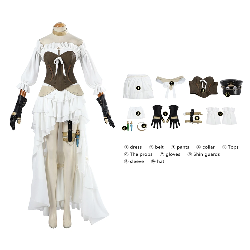 

FF14 Final A Realm Reborn 480HQ Role Playing Costume Christmas Halloween Adult Female Performance Costume