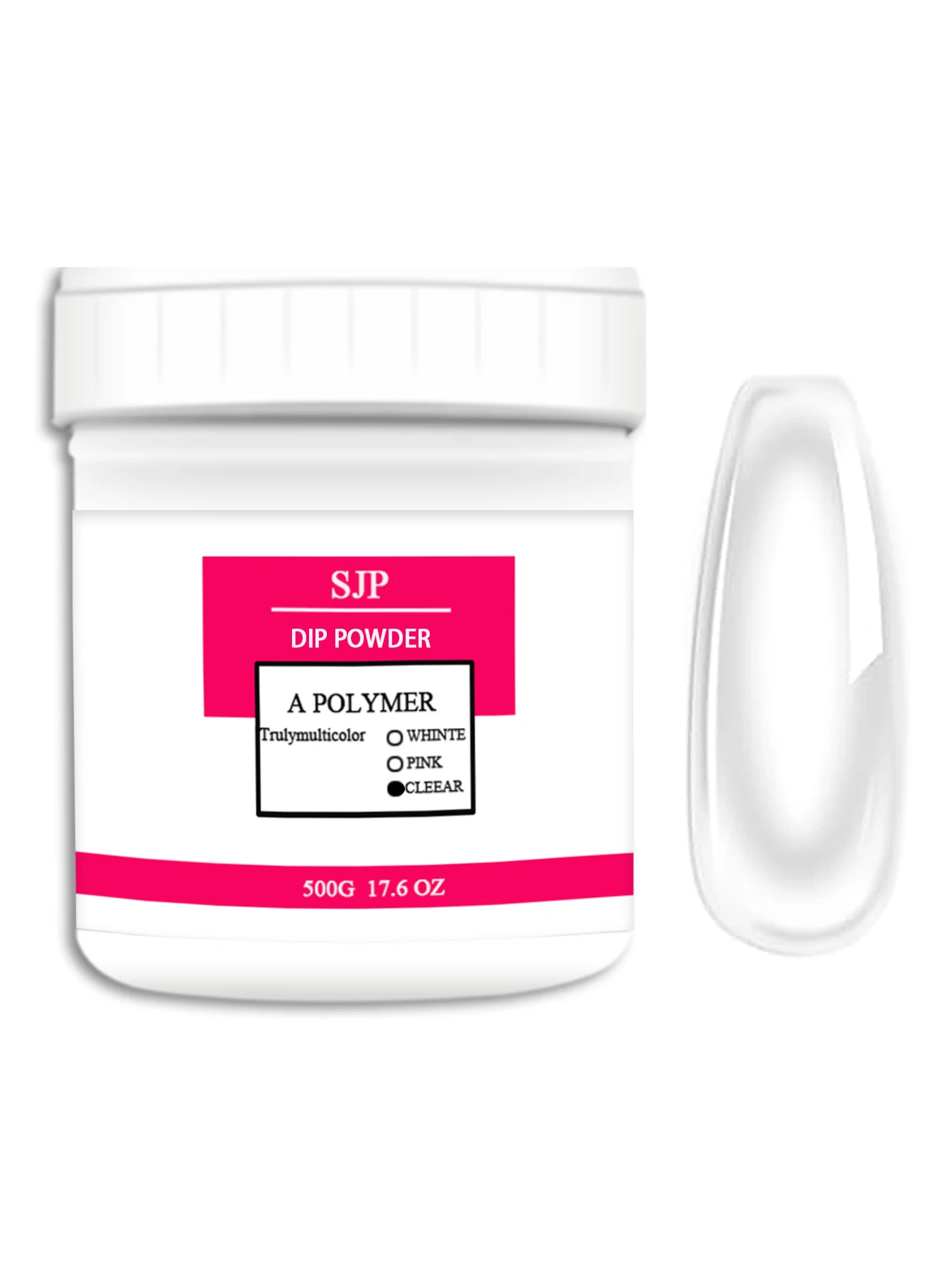 500 G Acrylic Powder for Nails, Nude Acrylic Powder for Nails, Long Lasting Salon Quality, Professional Bubble Free Nail Powder