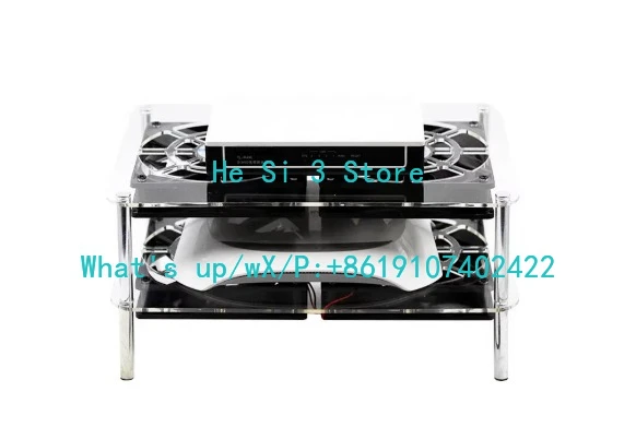 Router Cooling Rack, Wireless Optical Modem Cooling To Improve Internet Speed, Set-top Box Base, USB Fan Silent Version