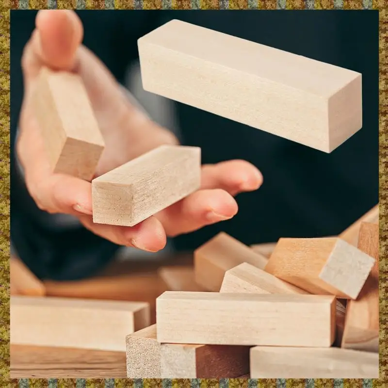 F-F деревянные блоки для резьбы и резьбы, незавершенные деревянные блоки, блоки для резьбы по липу, набор из мягкого дерева для начинающих резьбы