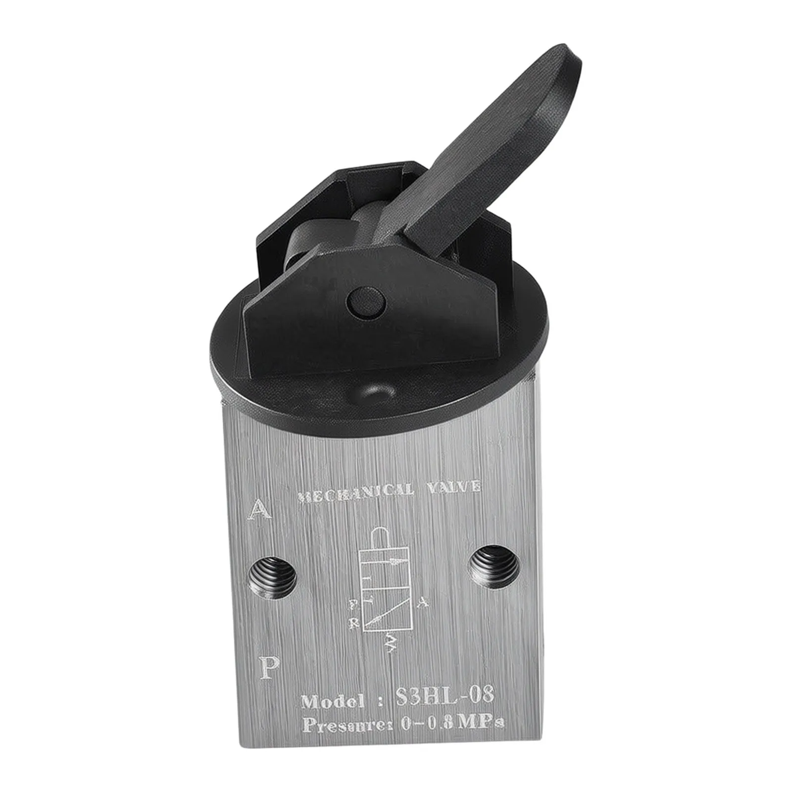 Aluminum S3HL-08 For 2 Position 3 Way for Pneumatic Valve with 1/4 Thread for Controlling Small Cylinders and Devices