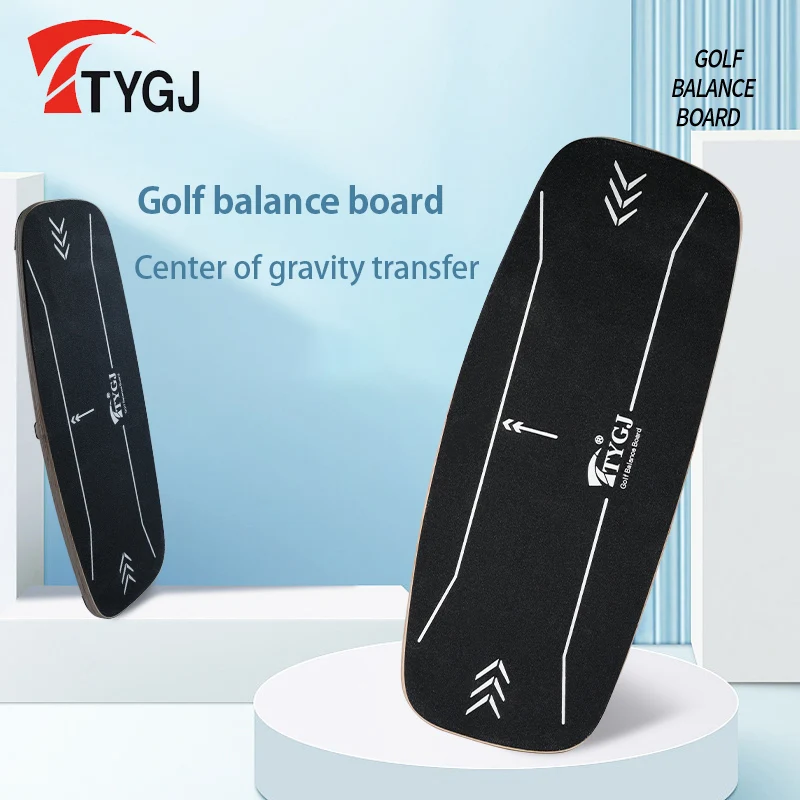 

TTYGJ Golf Balance Board Center of Gravity Transfer Board Beginner Swing Training Assistant to Improve Balance and Stability