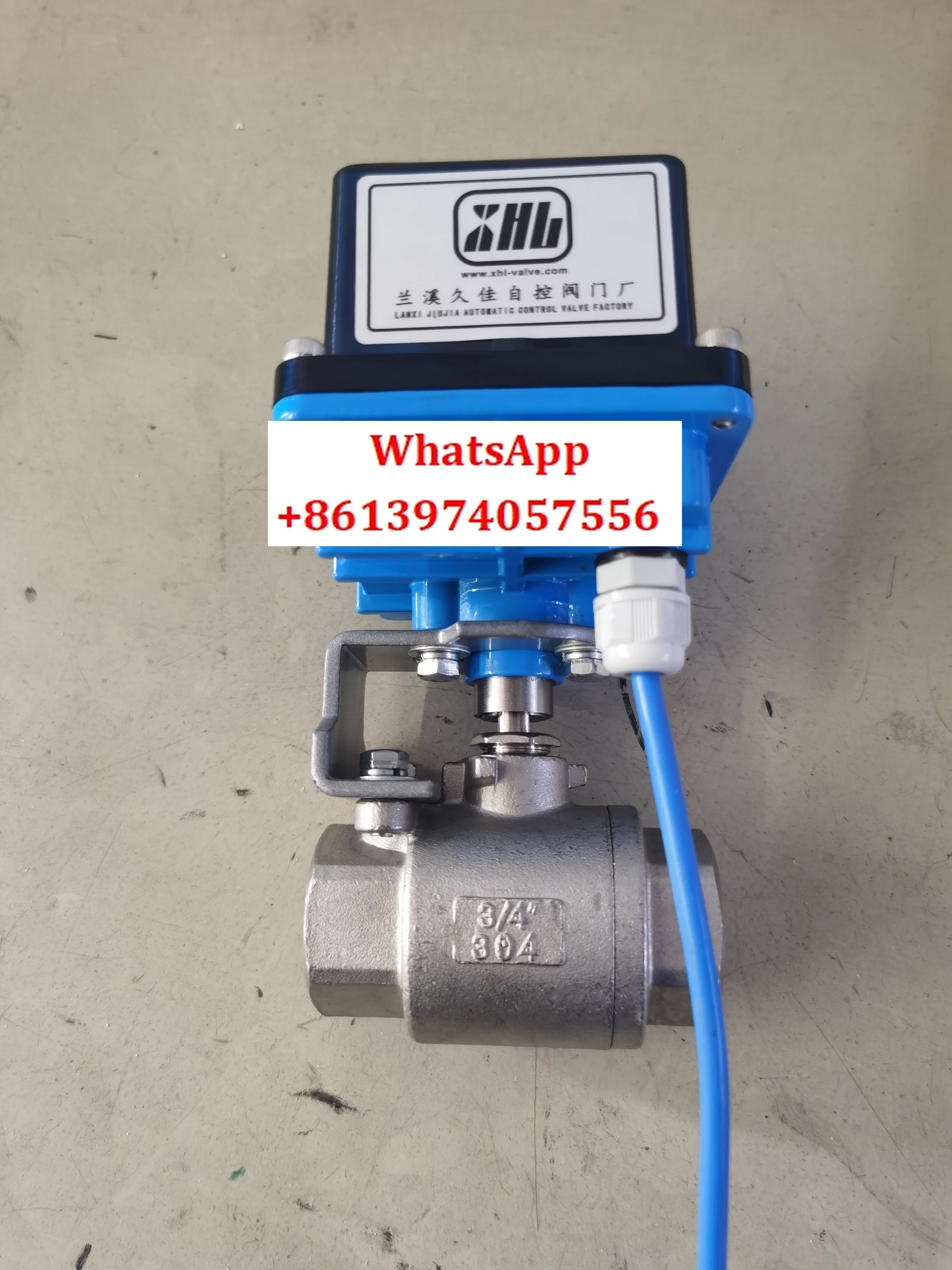 

Stainless steel 2000 type high-pressure 10mpa DN15 DN20 DN25 electric two-way ball valve XHL