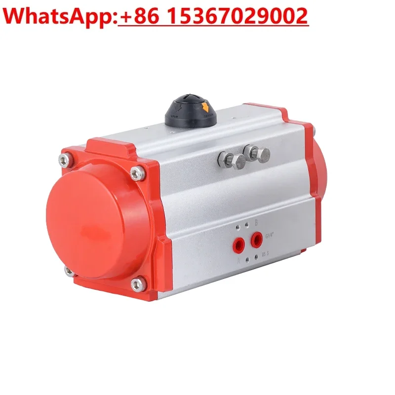 AT Pneumatic Head Actuator Angular Stroke Double Function Ball /Butterfly / Plug Valve AT52~ 190