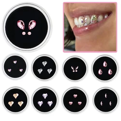 Dental Teeth Gems Tooth Jewelry Crystal Decoration Strass Dentaire Fashion Cute Charming Tooth Ornaments Acrylic