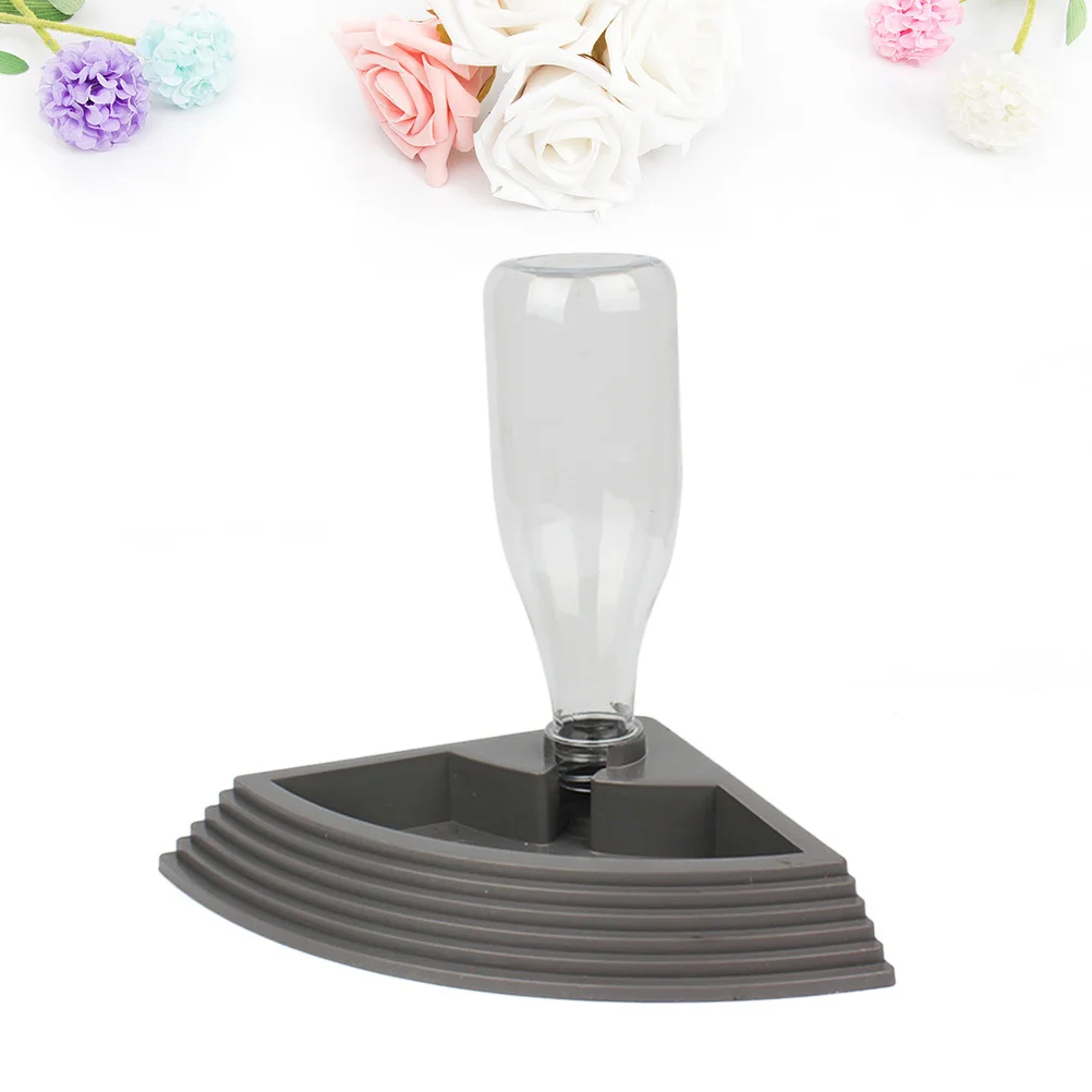 

Triangle Pet Reptile Water Feeder Automatic Drinking Bowl For Home Shop High-Density Smooth Safe Tool