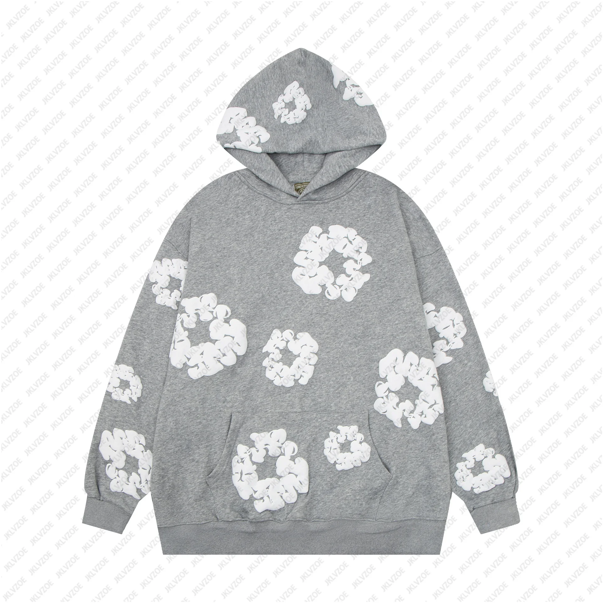 Hoodies Of Men ＆ Women Unisexy Streetwear Vintage Casual Pullover Sweatshirt Kapok Flower Pattern Y2k Couple Clothes Kids Hoody