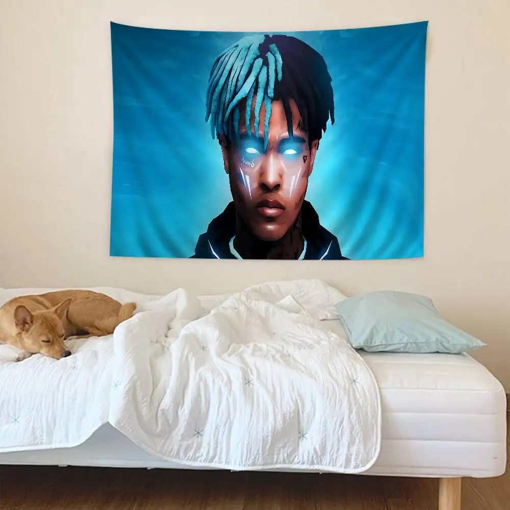 XXXTentactions 17 مغني الراب الكرتون أنيمي نسيج معلق التارو الهبي جدار السجاد النوم جدار الشنق ورقة #5