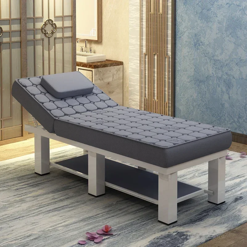 Stable Massage Bed Professional Treatment Relaxing Tattoo Salon Furniture Spa Devices Stretchers Auxiliary Tables Aesthetics