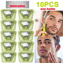 Kit de substituição de barbeador elétrico, 1-10 peças, para barbeador de uma lâmina para qp2520/qp2530/qp2630/qp6510/qp6520/qp2523