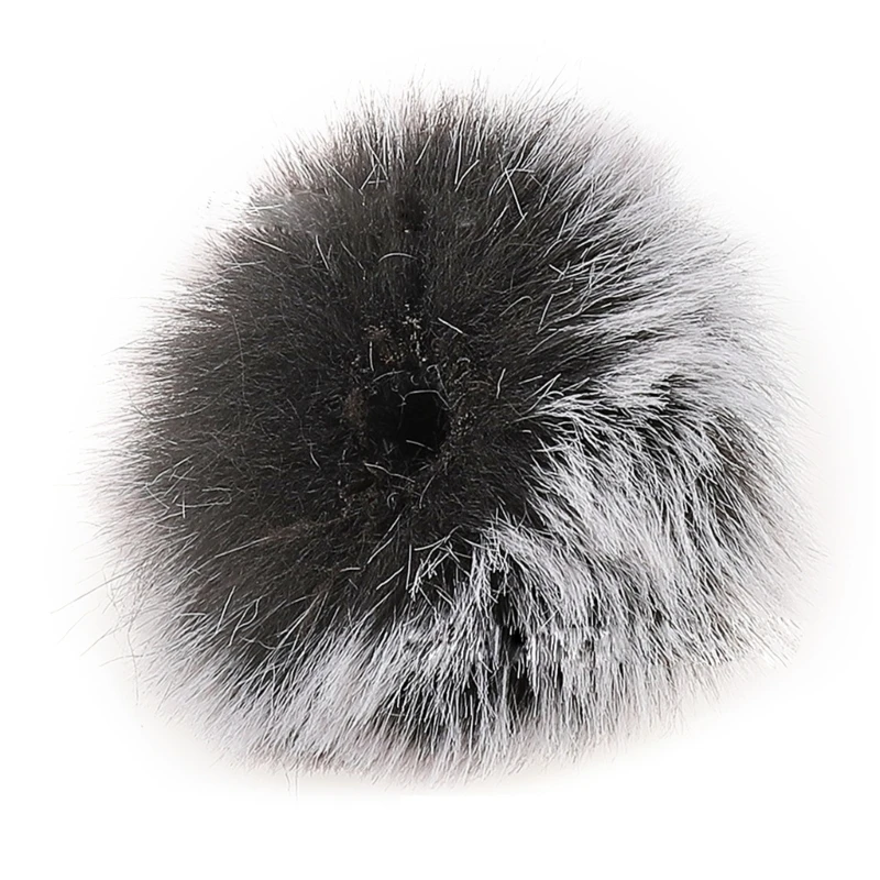 Outdoor Artificial Fur Wind Microphone Cover Muff Windscreen Sleeve Shield For DJI MIC Dead Windshield NEW