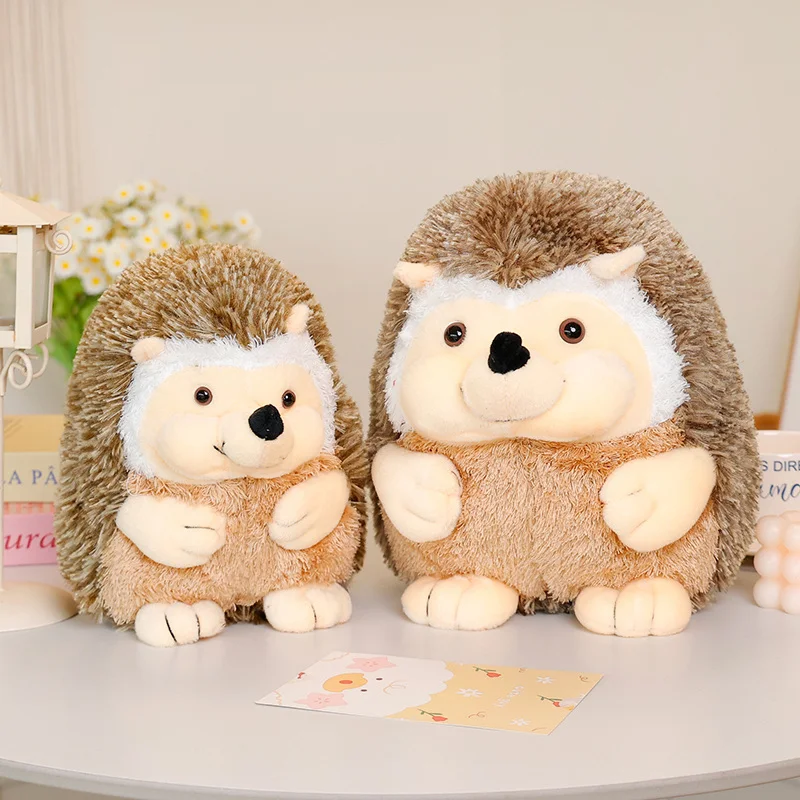 ตุ๊กตาเม่นน่ารัก ของเล่นตุ๊กตาสัตว์เลี้ยง ตุ๊กตาสัตว์น่ารัก หมอนรองหลังรูปโบว์ ของขวัญนุ่มนิ่มสำหรับเด็ก