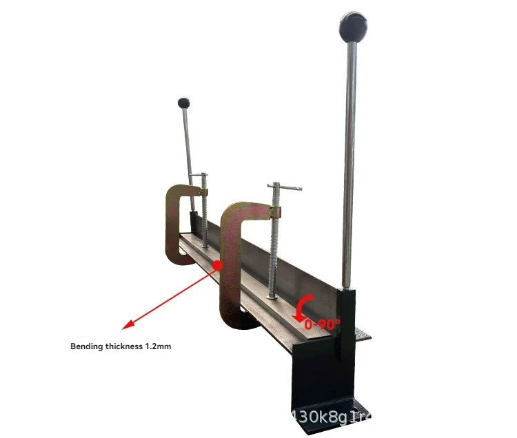 

Гибочный станок по металлу, 30 дюймов, изогнутый на 90 градусов, 1,2 мм, стальная, медная, алюминиевая пластина, простая и удобная структура