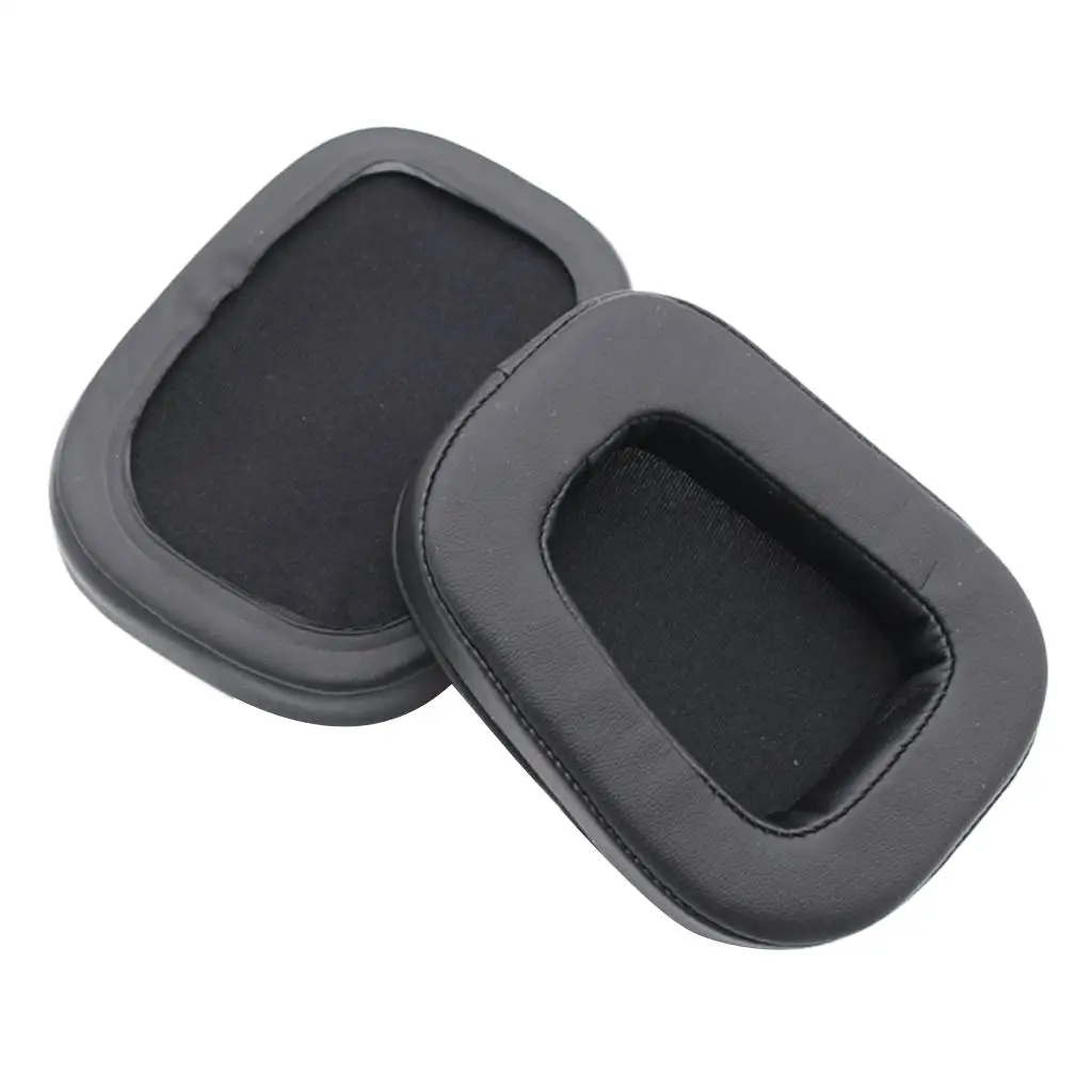 Substituição Earpads para fones de ouvido, tampa do copo, almofada, 533,G933,G633, 2pcs