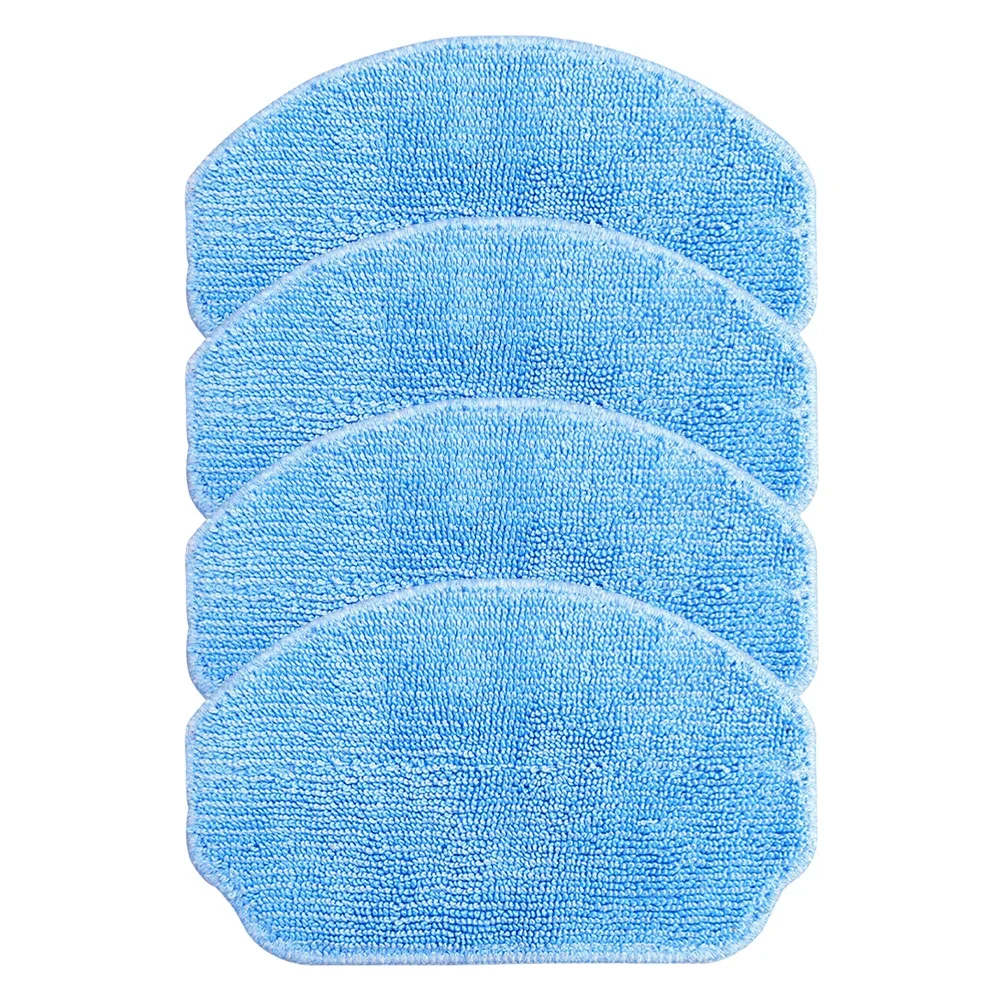 

For Nedis WIFIVCR001CBK Compatible Mop Cloths 4 or 10 Pack Microfiber Replacement Parts for Easy Floor Maintenance