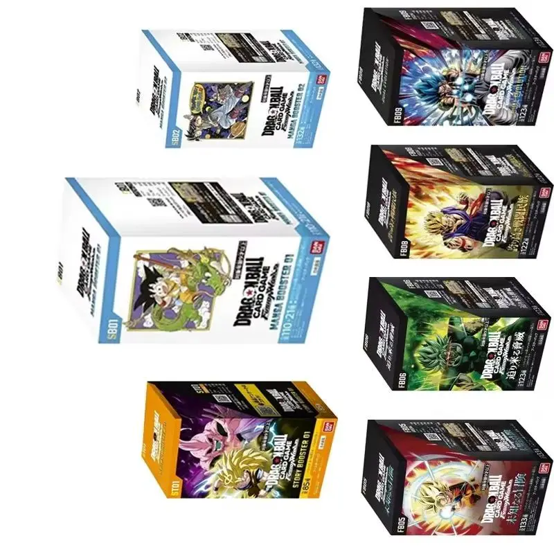 Bandai Japanese Dragon Ball Card FB01-FB09 ST SB Super TCG Collectible Card Supplement Pack Original Box Collector’s Edition