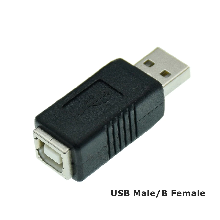 1PC High Speed USB 2.0 type A Female to type B Male USB Printer Scanner Adapter data sync Coupler Converter Connector