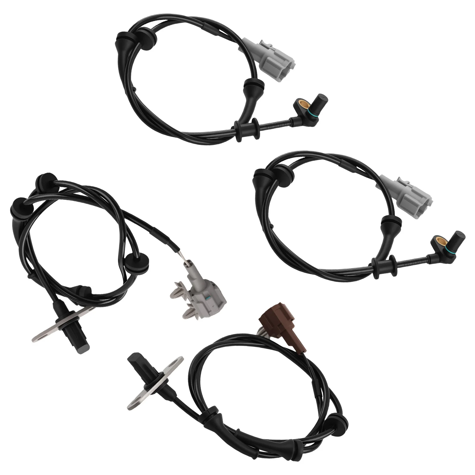 

4x Front Rear ABS Wheel Speed Sensors for Nissan Frontier 2.5L/4.0L 05-19 AB0887