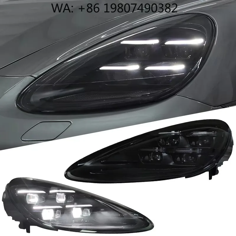 

2024 Matrix LED Head Lamp, High Bright DRL Light, Waterproof Plug and Play Front Lamp 2011-2014