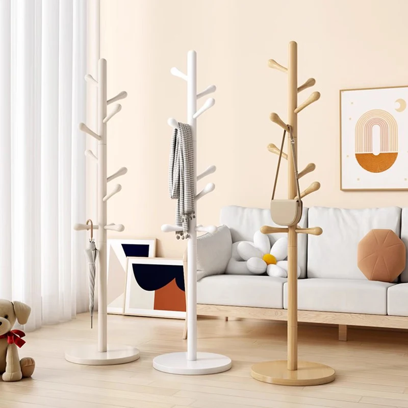 رفوف معطف عرض الأرضية، ملابس غرفة النوم الحديثة، تخزين خشبي، رفوف المعاطف الدائمة، أثاث جناح صالة Arara De Roupa #3