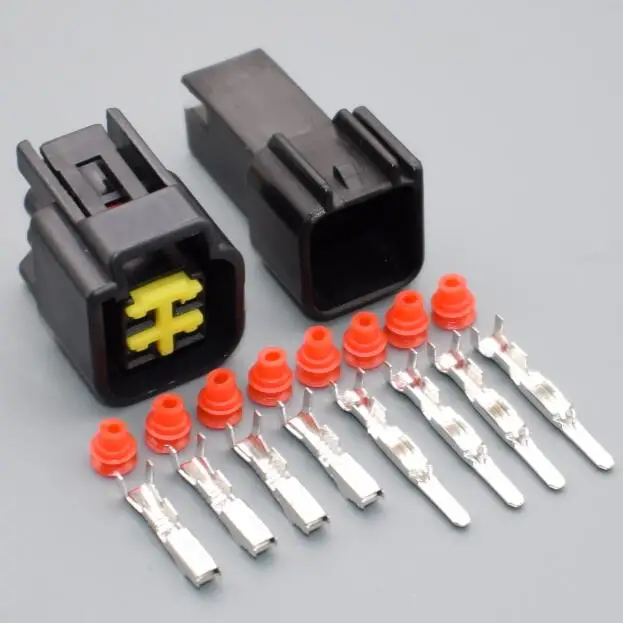 shhworldsea  4 Pin Female Male FWY-C-4F-B For Furukawa Auto Connector  Electrical Plug Connector 12444-5504-2