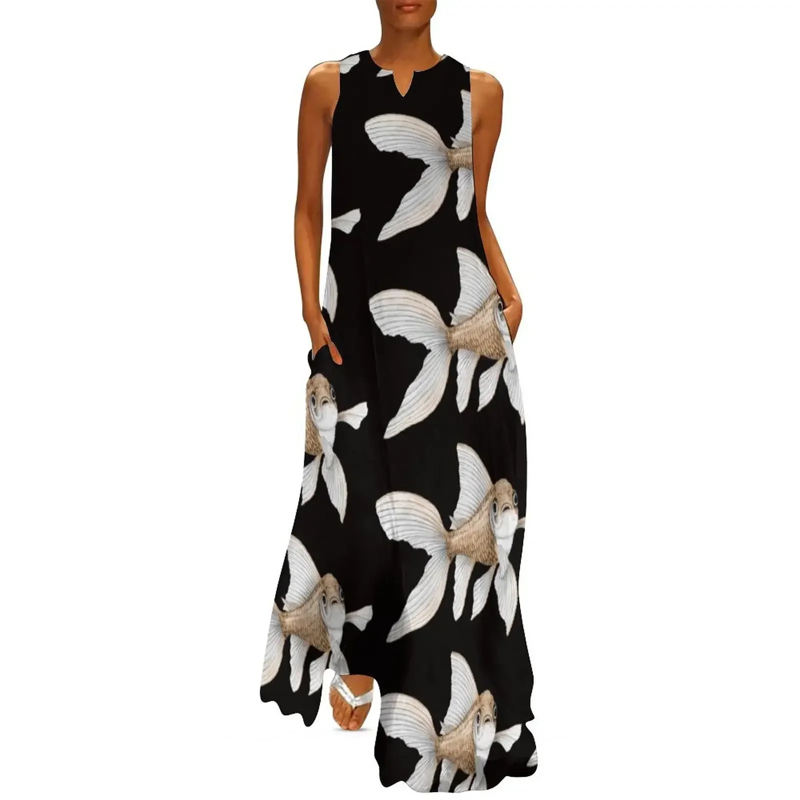 

McAuliffe Koi Long Dress luxury evening dresses for women 2025 women long dresses summer clothes for women prom dress 2025 Dress