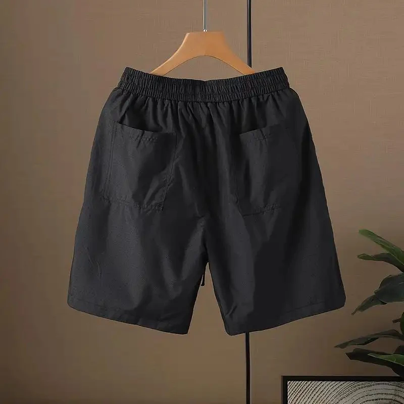 2026 Summer Men's Shorts Quick Dry Ultra-Light Breathable Mesh Design Casual Sports Pants Elastic Waist Comfortable