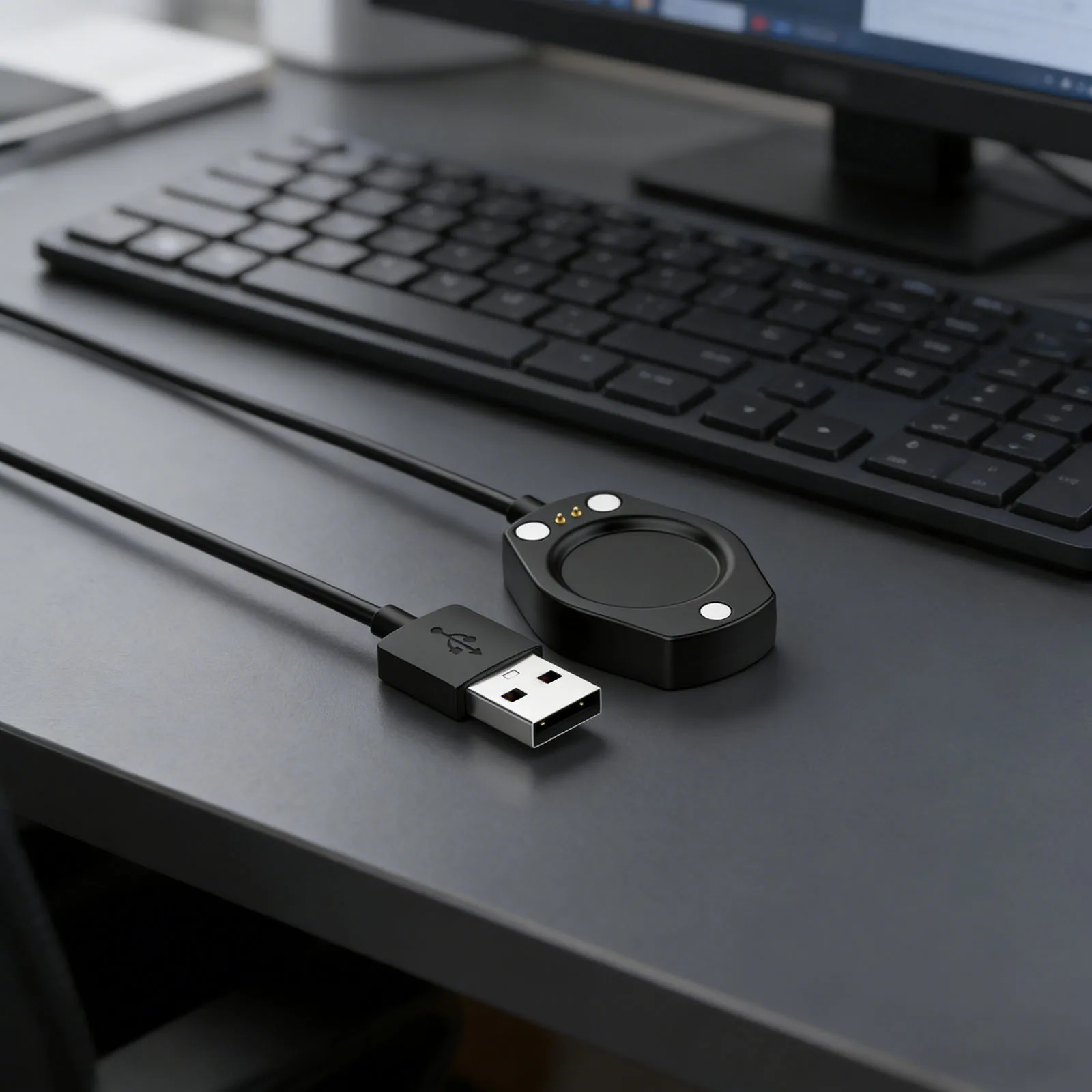 

Magnetic Charger Travel Essentials Chargers Dock Cord Compatible with Suunto Race 2/ Vertical 2