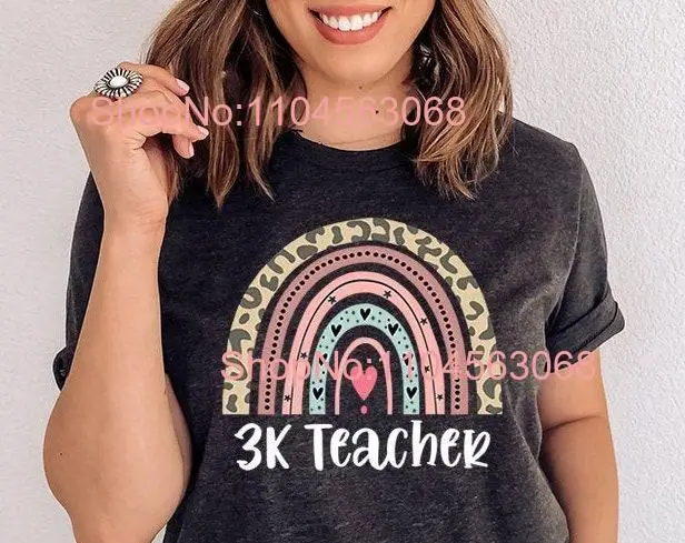 3K Teacher T Shirt PreK shirts Pre K 4K Squad Elementary long or short sleeves