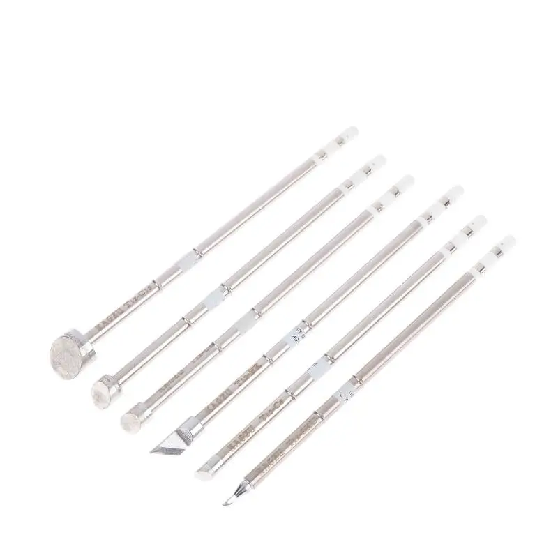 

Наконечники для паяльников серии T12-BK/SKU/C6/C8/C10/C15 подходят для паяльных станций OLED&STC-LED T12 для ремонта ручек P9/M8/9501.